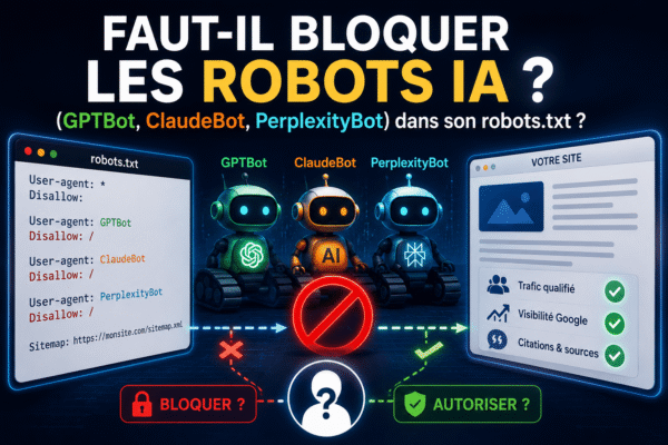 Faut-il bloquer les robots IA