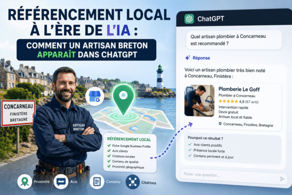 Référencement local à l'ère de l'IA